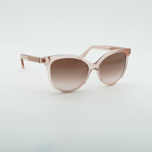 Kate Spade KINSLEY/F/S 02T3 M2 Sunglasses Beige Cat Eye Frame, Brown Lenses main image 4